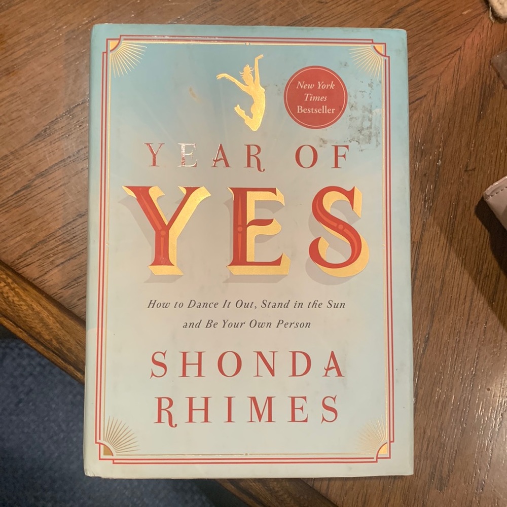 Year of YES by Shonda Rhimes